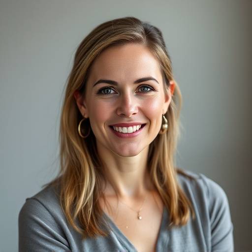 Portræt af Maria Jensen, grundlægger af Fotografi med Fokus